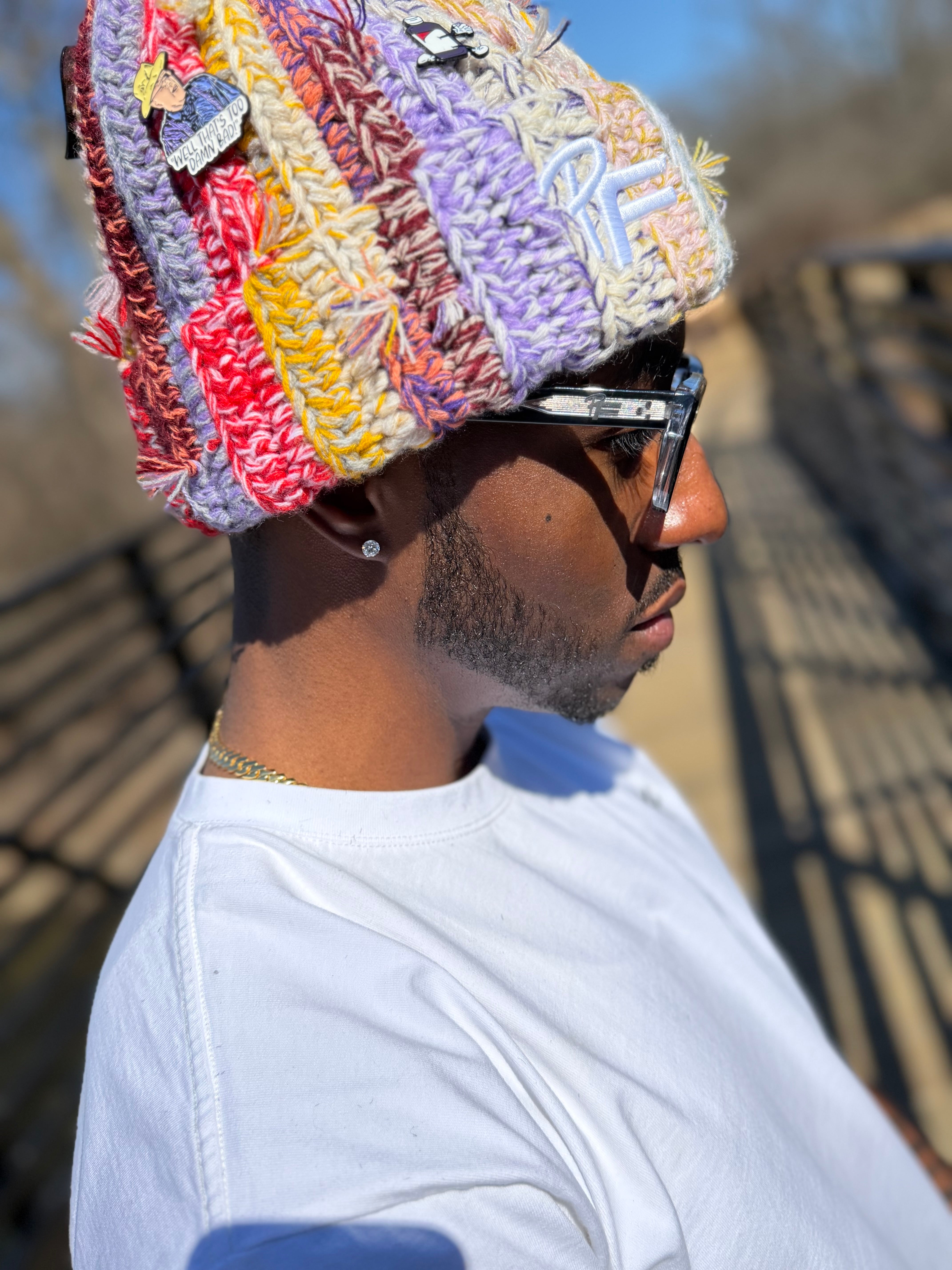 Rainbow Riot Beanie — Phoenix Flames